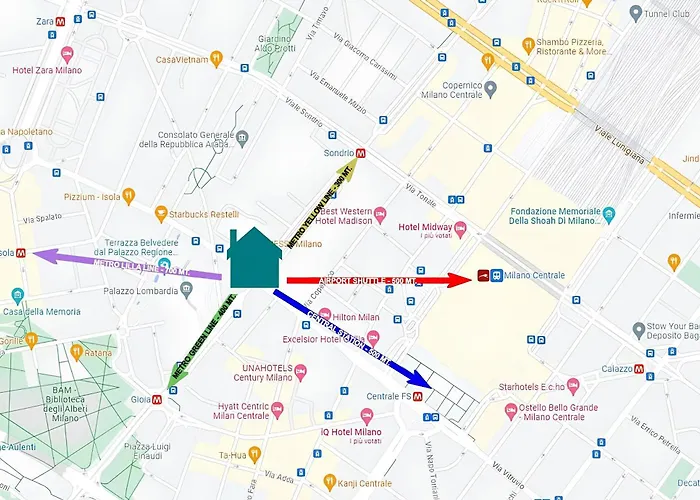 La Cantinetta Di Milano - The Wine Cave In Milan, Huge 110Sqm Apartment Next To Central Station